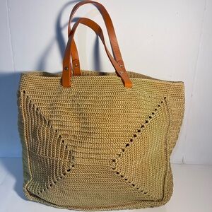 New Unbranded Tote Woven Handbag